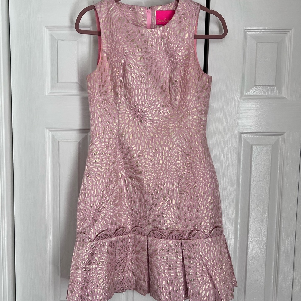 Lilly Pulitzer Pink Sheath Mini Dress for Cocktail Nights